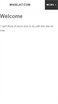Mobile Screenshot of mikelat.com